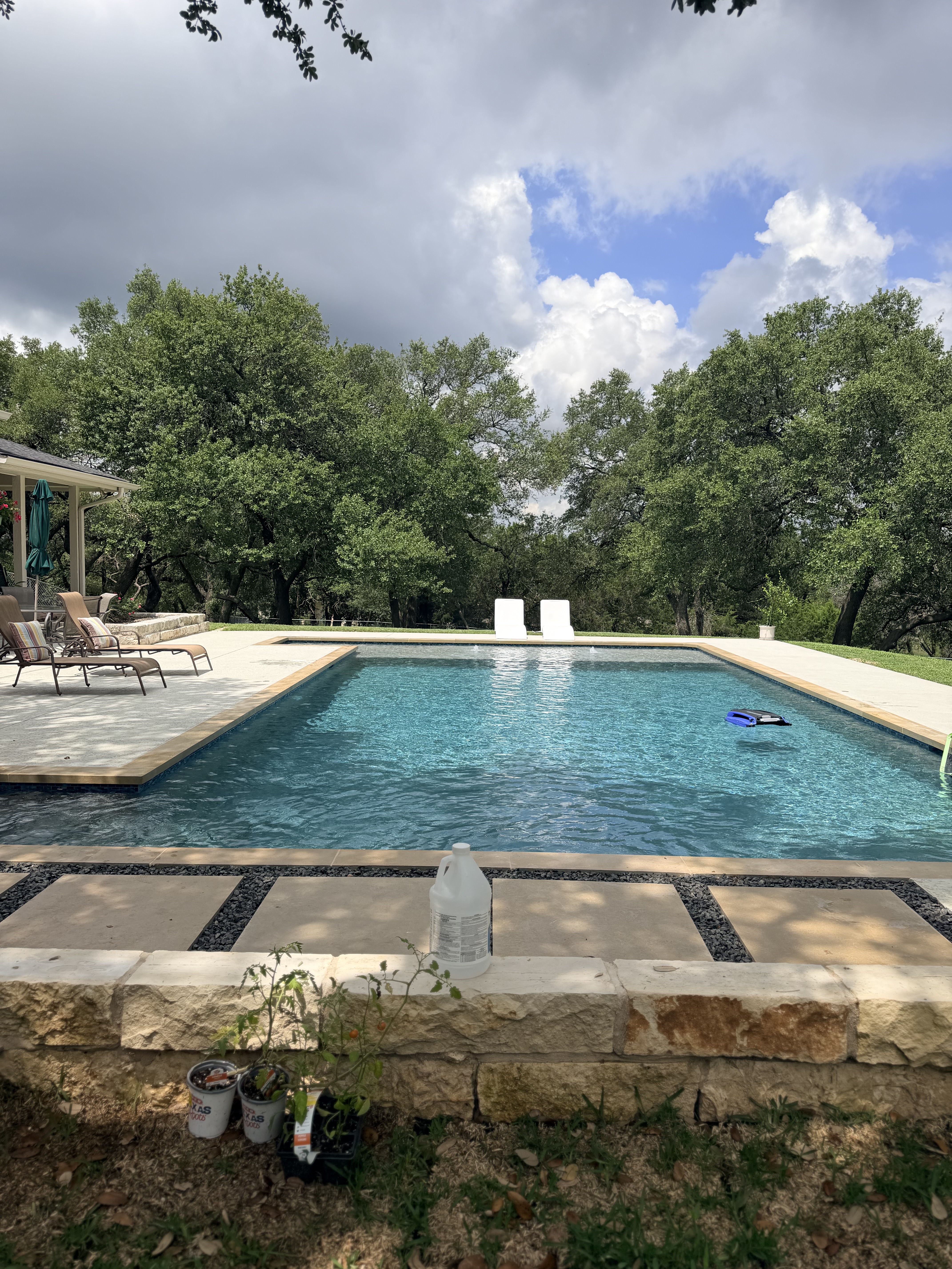 Clean pool service photo